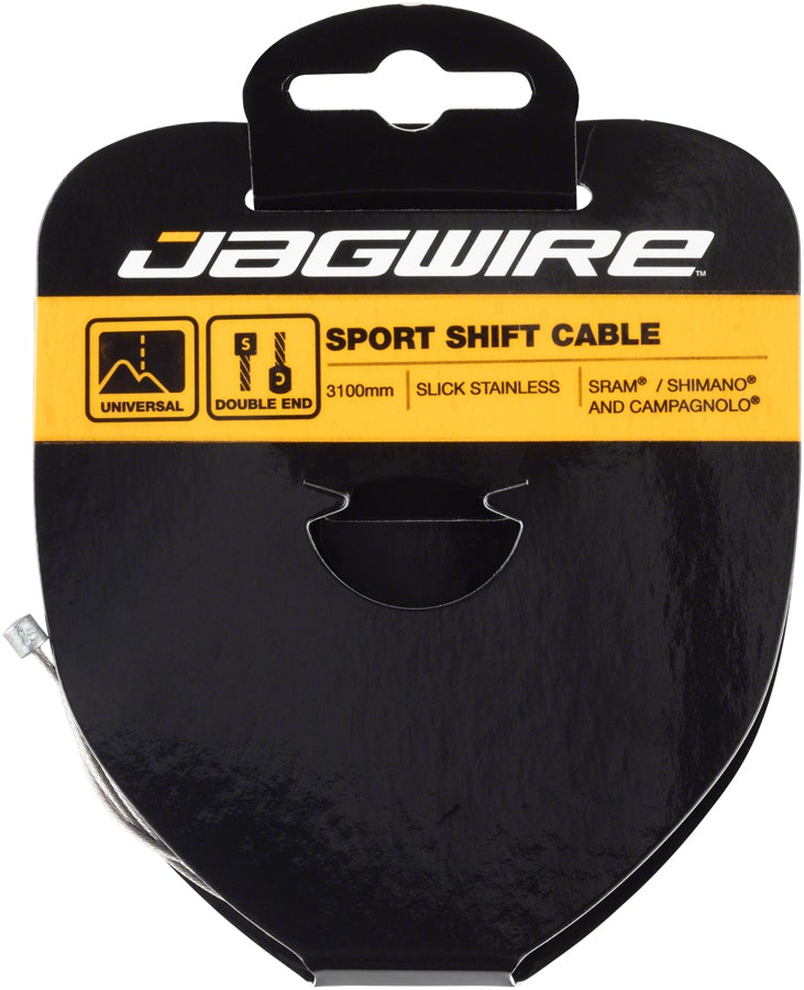 Jagwire Sport Slick Derailleur Cable 3100mm - Silver Silver 3100mm 