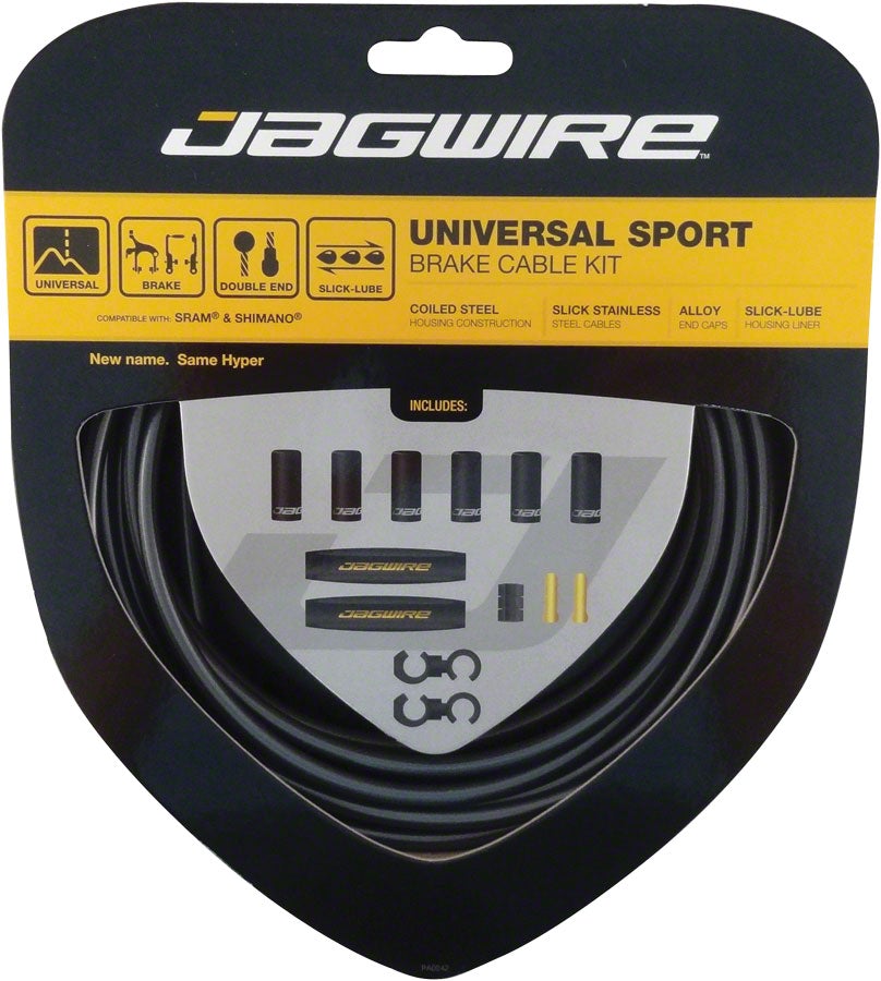 Jagwire Universal Sport Brake Cable Kit - Ice Gray Ice Gray  