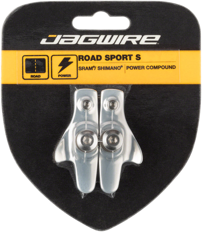 Jagwire Road Sport S Brake Pads - Silver - Cambria Bike
