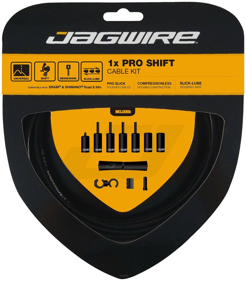 Jagwire 1x Pro Shift Kit - Black Black  