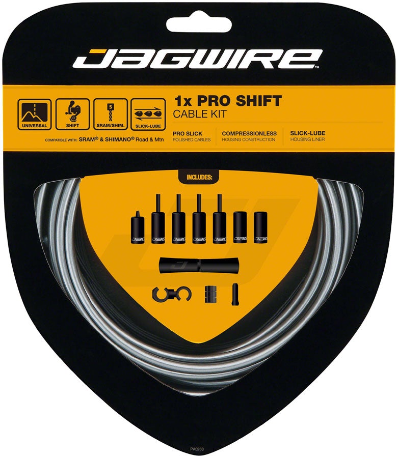 Jagwire 1x Pro Shift Kit - Ice Gray Ice Gray  