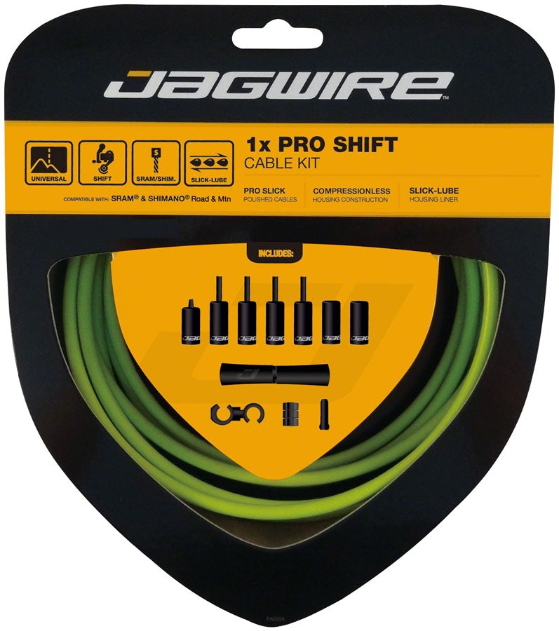 Jagwire 1x Pro Shift Kit - Organic Green Organic Green  