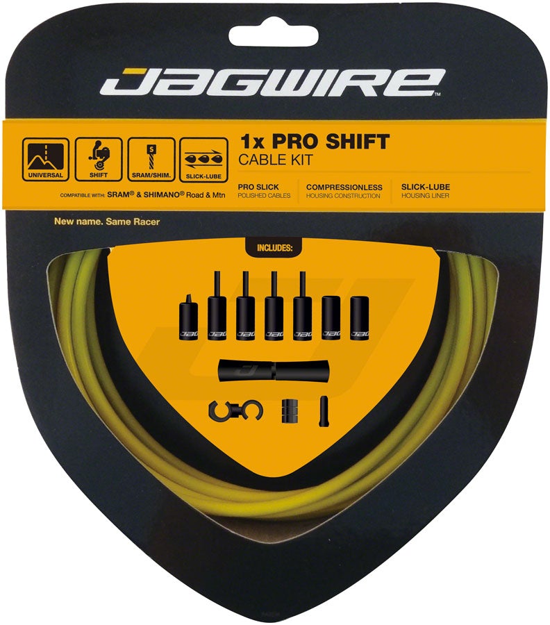 Jagwire 1x Pro Shift Kit - Yellow Yellow  