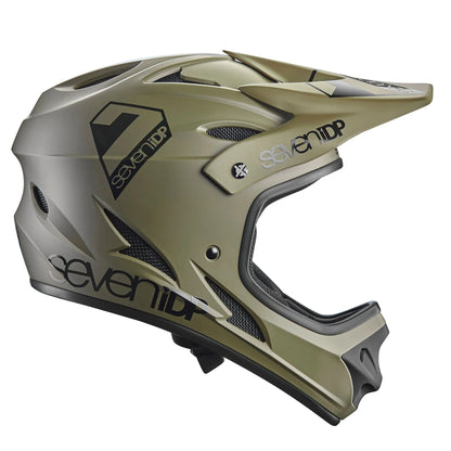 7 iDP M1 Full Face Helmet - Army Green - 2022