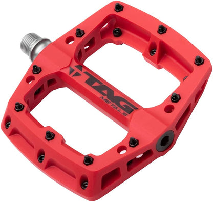 TAG Metals T3 Nylon Pedals - Red