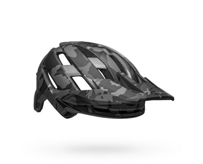 Bell Super Air Spherical MTB Helmet - Matt Gloss Black Camo