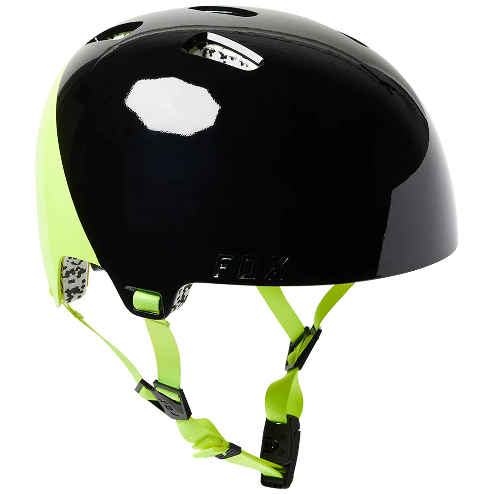 Fox Racing Flight Pro Dirt Jump Helmet - Youth - Runn - Black-Yellow - 2022 Black - Yellow One Size 