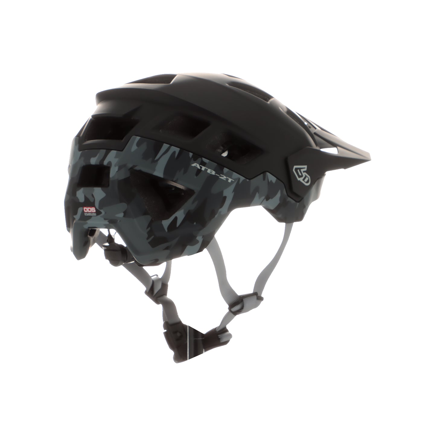 6D Helmets ATB-2T Ascent Trail MTB Helmet - Matt Black Camo