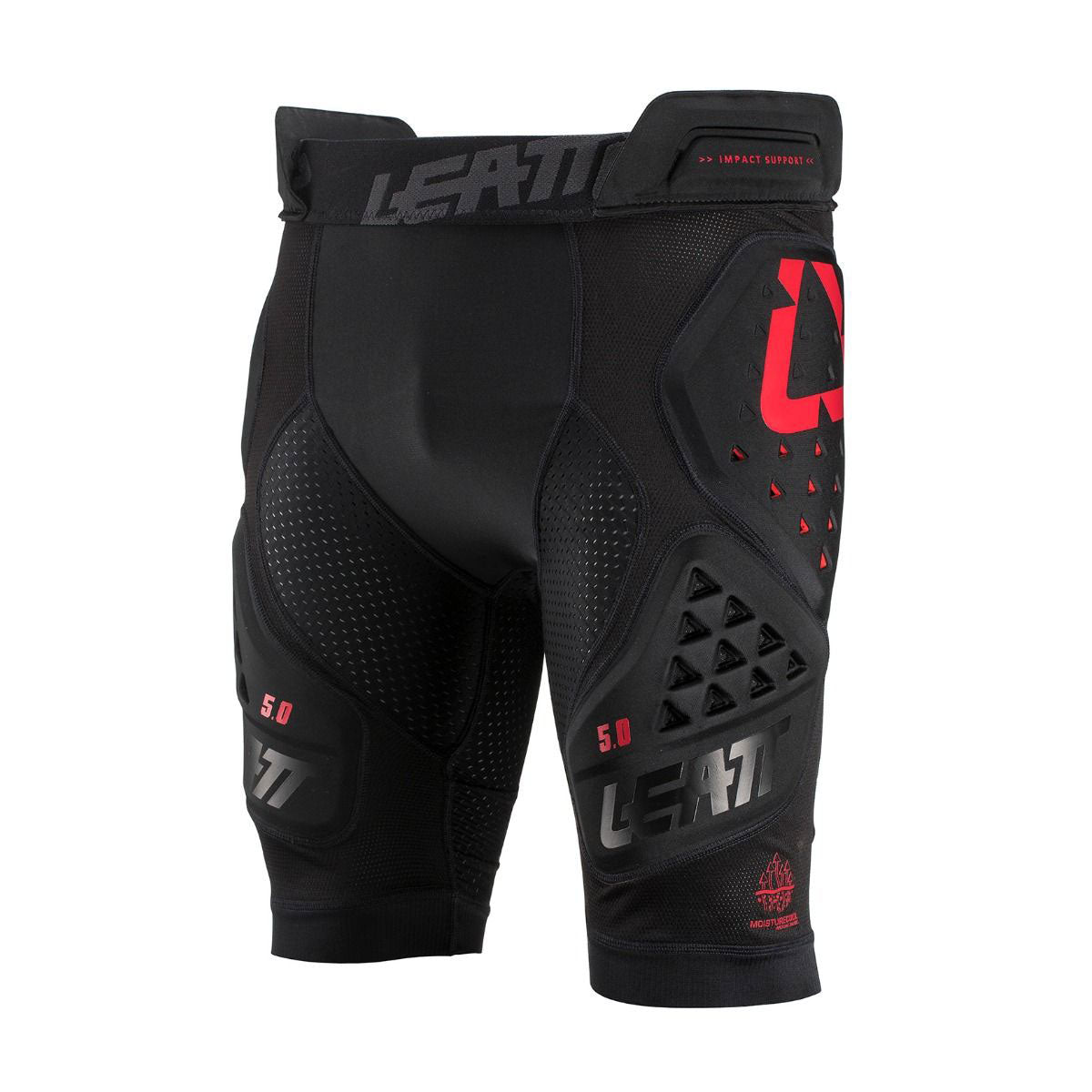 Leatt 3DF 5.0 Impact Short - Black-Red