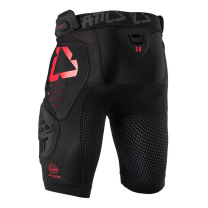 Leatt 3DF 5.0 Impact Short - Black-Red