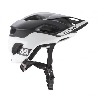 661 Evo AM Patrol MTB Helmet - Black-White