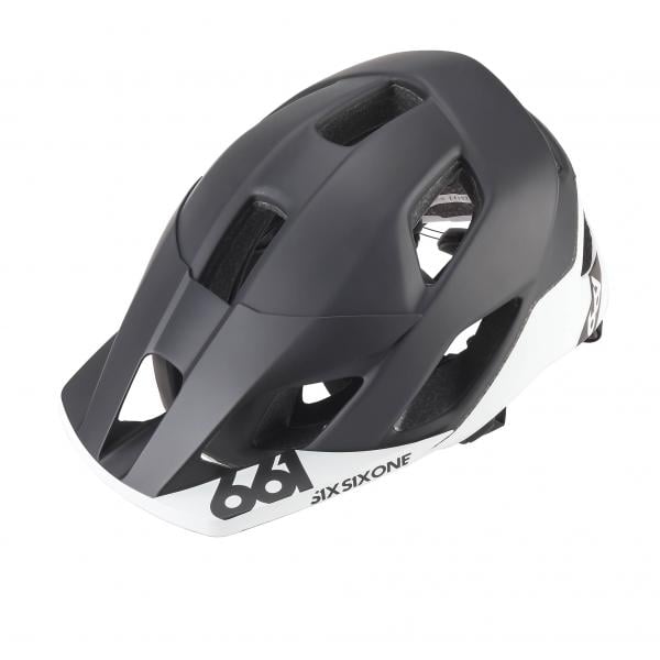 661 evo am patrol mountain bike helmet 661 Evo AM Patrol MTB Helmet - Black-White Black