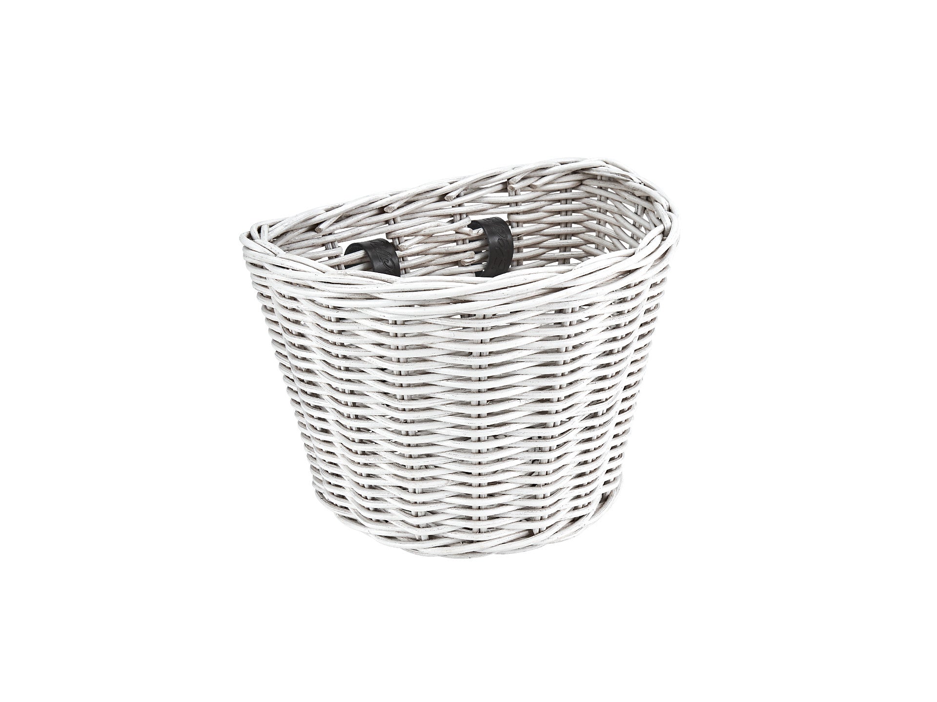 Electra Rattan Basket - White White Large - Front 