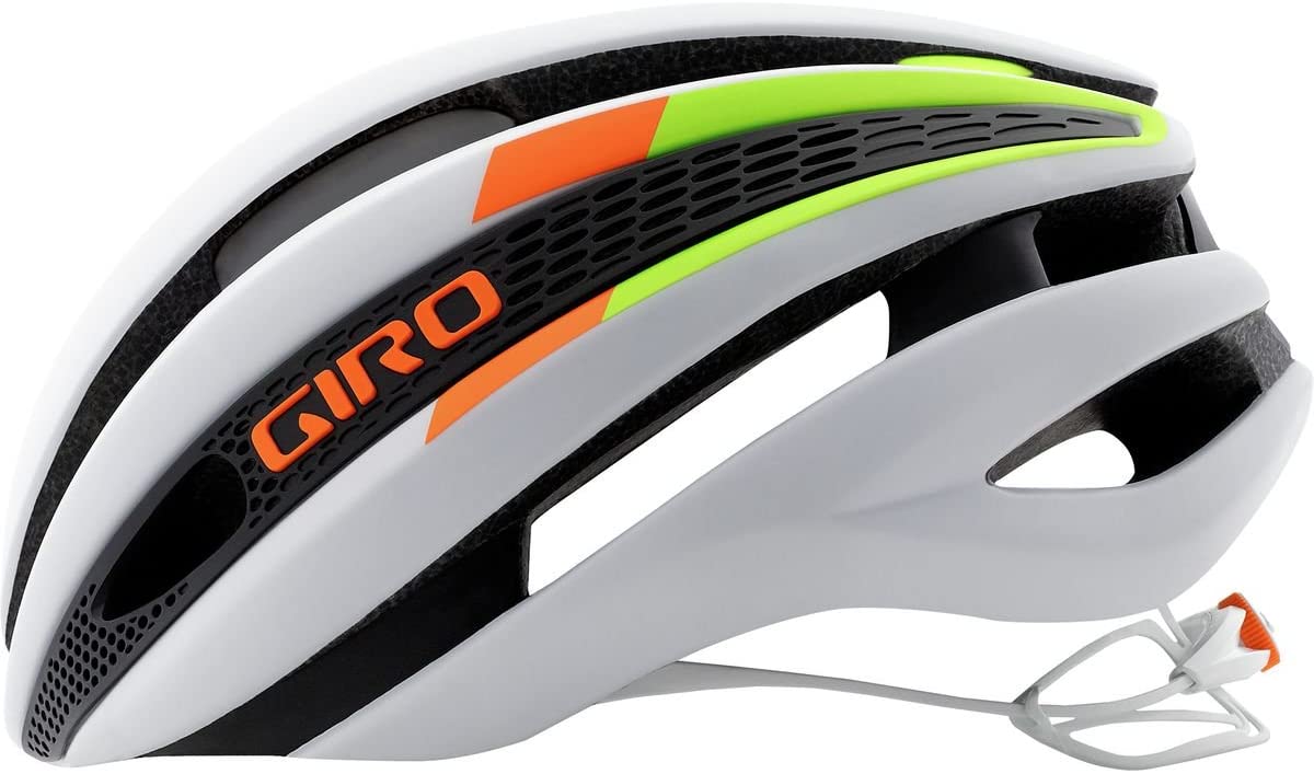 Giro Synthe MIPS Road Helmet - Matt White-Lime