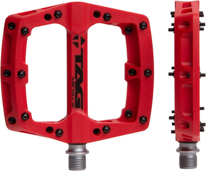 TAG Metals T3 Nylon Pedals - Red