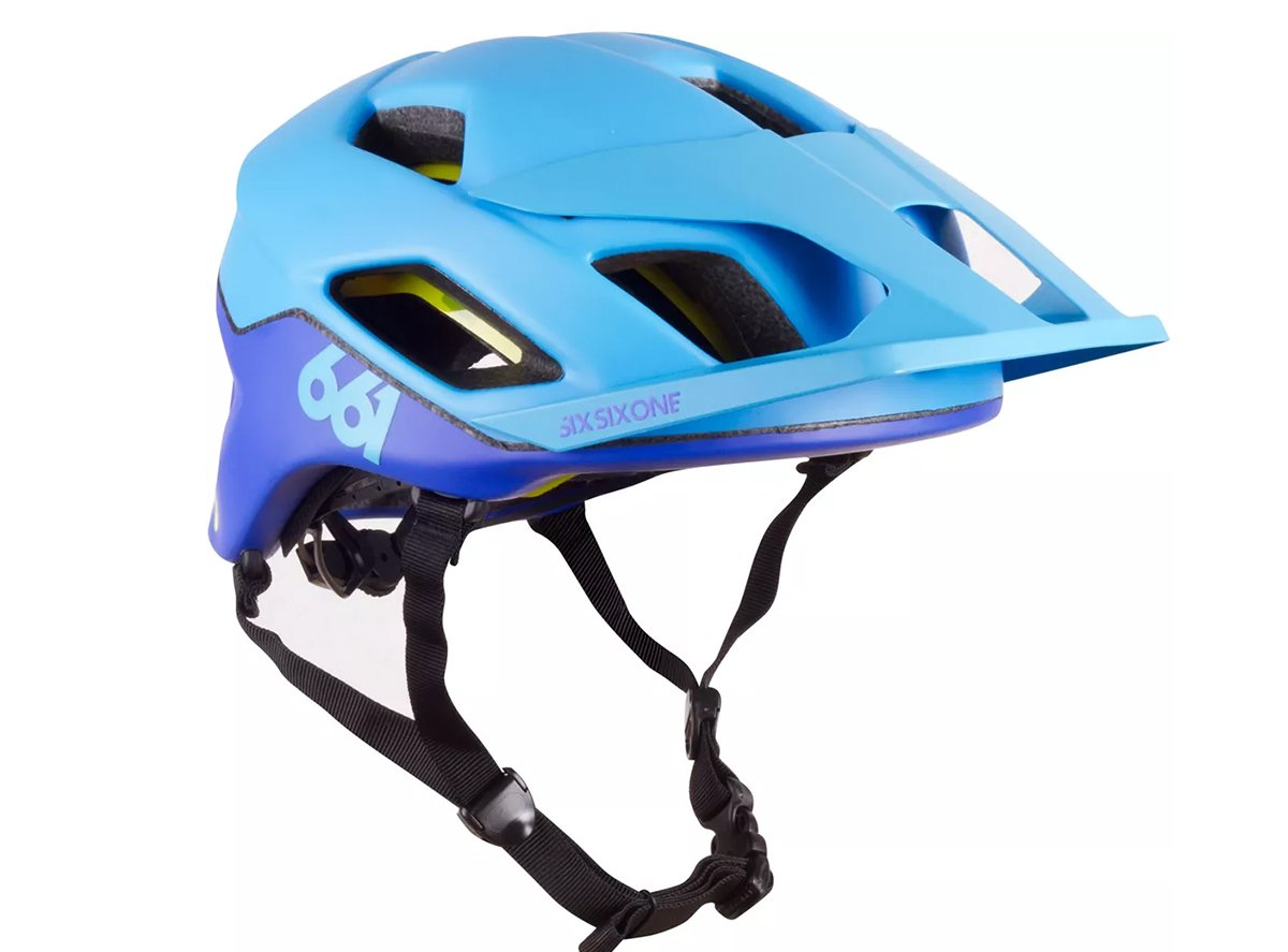 661 Crest MIPS MTB Helmet - Blue-Blue Blue - Blue Medium/Large 