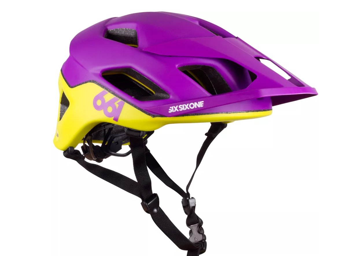 661 Crest MIPS MTB Helmet - Purple-Yellow Purple - Yellow Medium/Large 