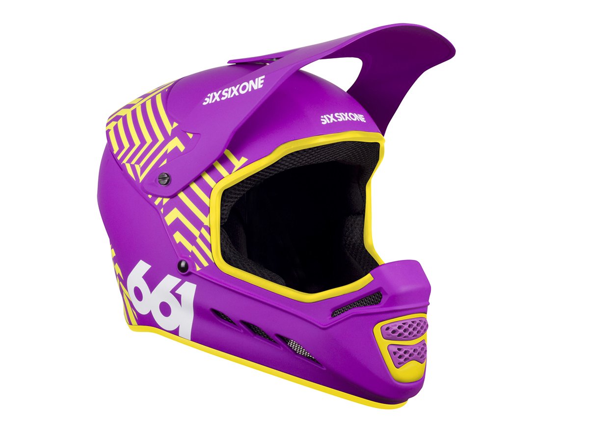 661 Reset Full Face Helmet - Dazzle Purple Dazzle Purple 2X-Small 