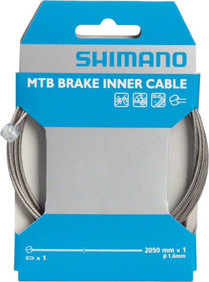 Shimano Stainless MTB Brake Cable - Silver