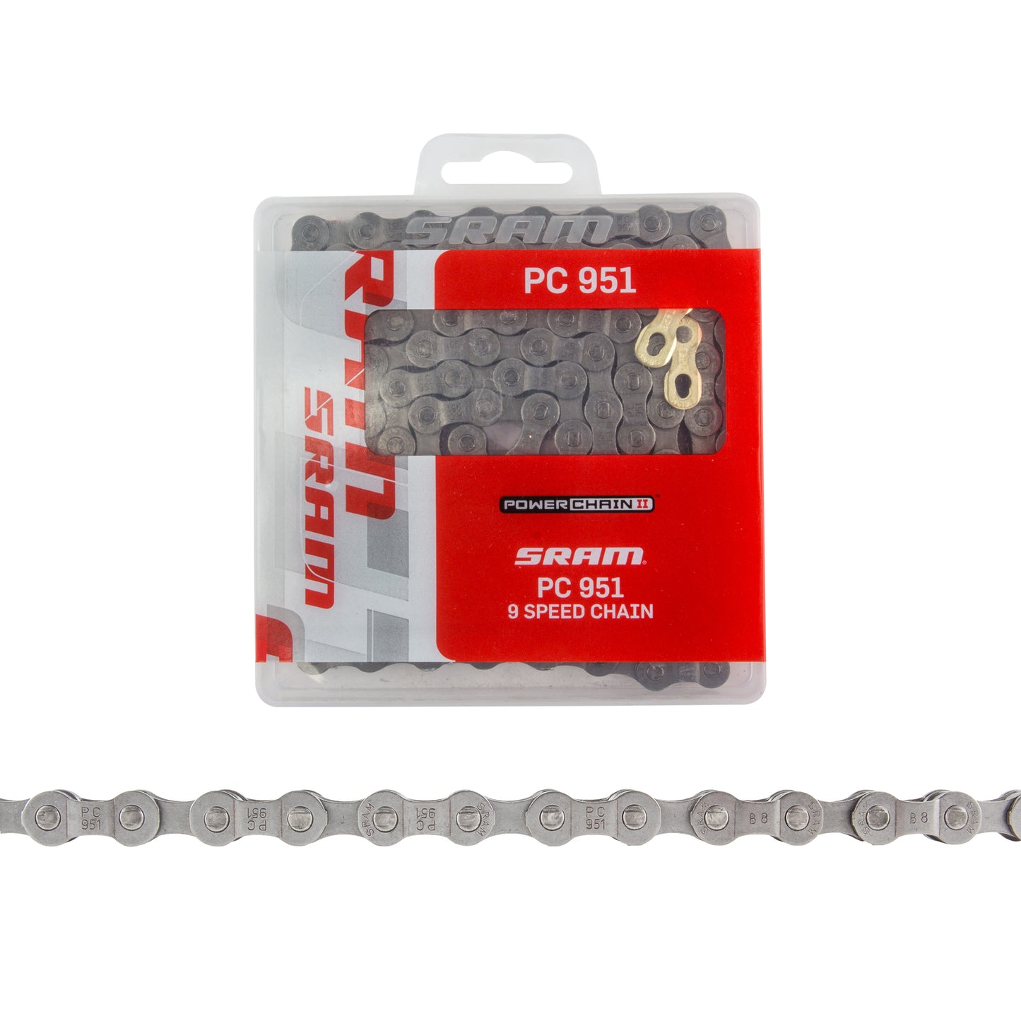 SRAM PC-951 Chain - 9-Speed - Grey