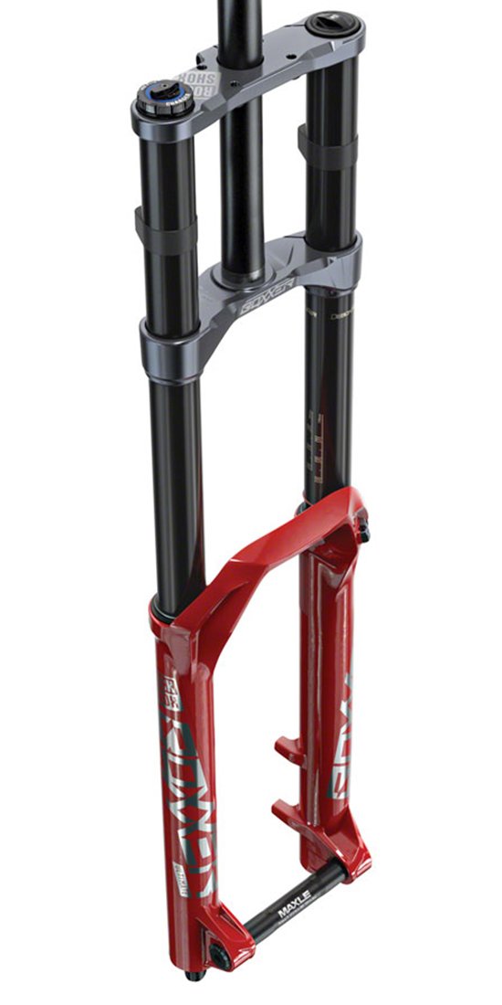 RockShox BoXXer Ultimate Charger2.1 RC2 200 27.5" 20TAx110 - Boxxer Red BoXXer Red 1-1/8 Straight 46mm Rake