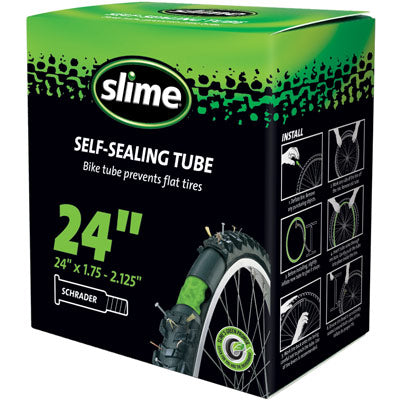 Slime Self-Sealing Tube - 24" 24" - 1.75 - 2.125" Schrader 