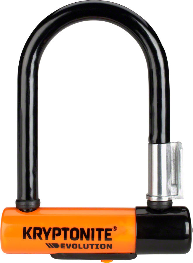 Kryptonite Evolution Series U-Lock - Keyed - Black-Orange