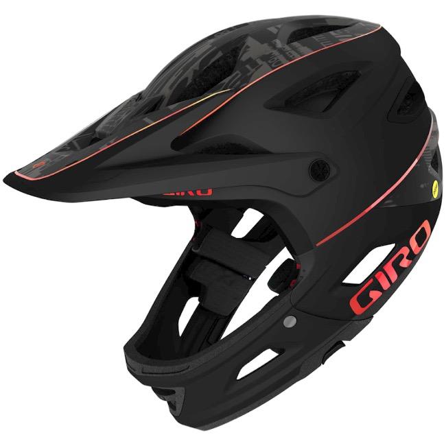 Giro Switchblade MIPS Full Face Helmet - Matt Black Hypnotic - 2020 Matt Black Hypnotic Small 