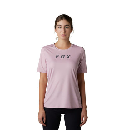 Fox Racing Ranger Short Sleeve MTB Jersey - Moth - Womens - Blush