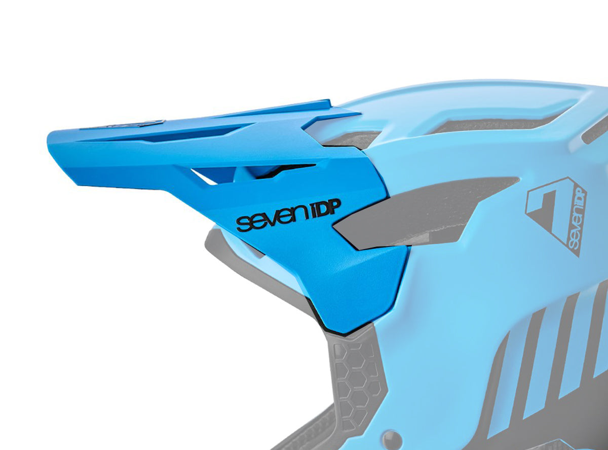 7 iDP PROJECT 23 Helmet Visor - GF - Blue-Black Blue - Black X-Small/Large 