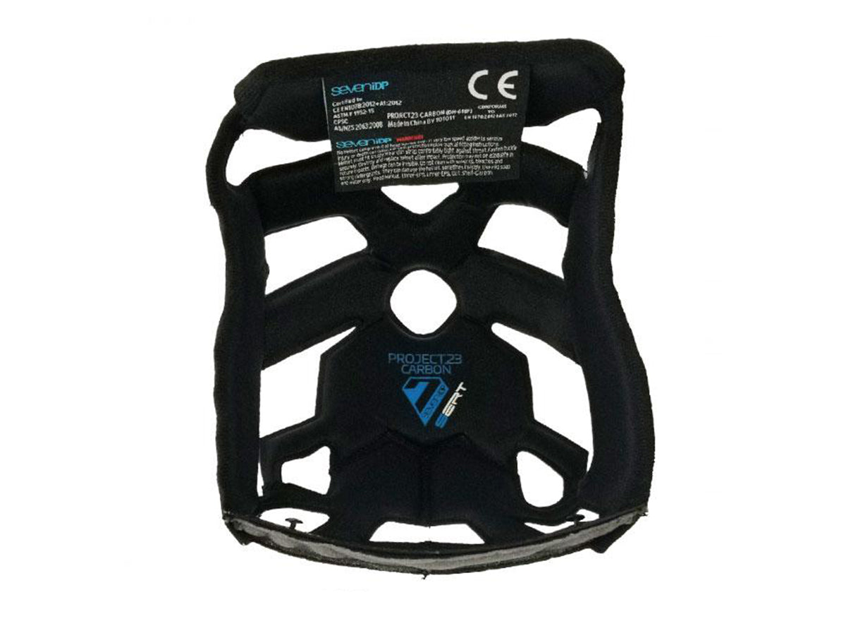 7 iDP Project 23 Helmet Pad - Carbon/GR Carbon X-Small 