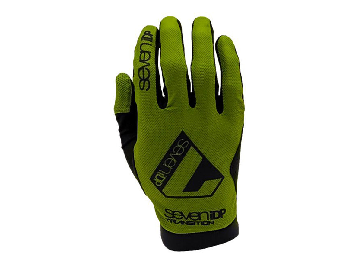 7 iDP Transition MTB Glove - Army Green - 2022 Army Green Small 