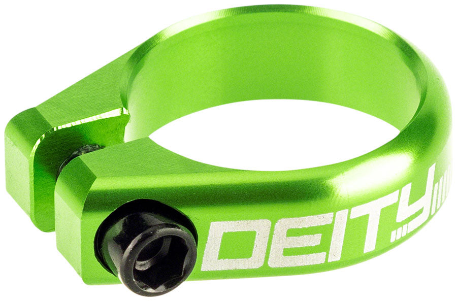Deity Components Circuit Seatpost Clamp - Green Green 29.8mm 