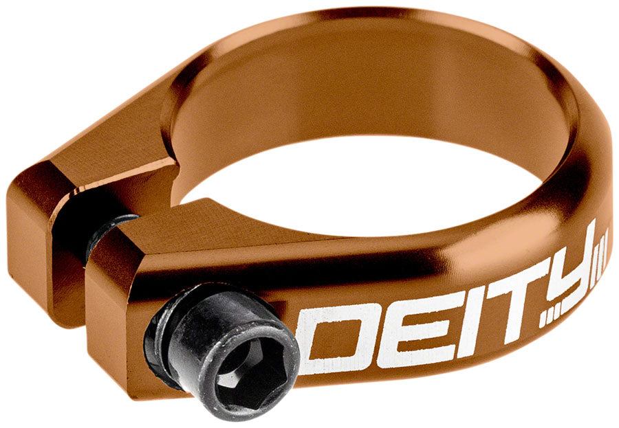 Deity Components Circuit Seatpost Clamp - Bronze Bronze 31.8mm 