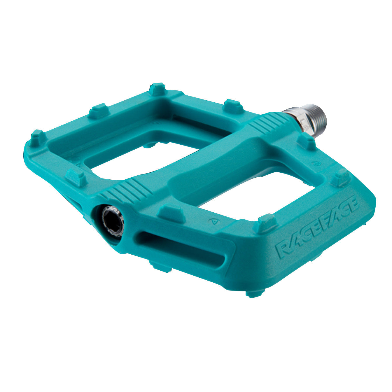 Race Face Ride Flat Pedals - Turquoise Turquoise  