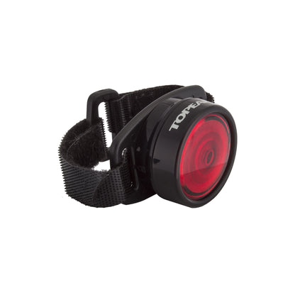 Topeak Lux Helmet/Rack Tail Light - Black Black Rear 