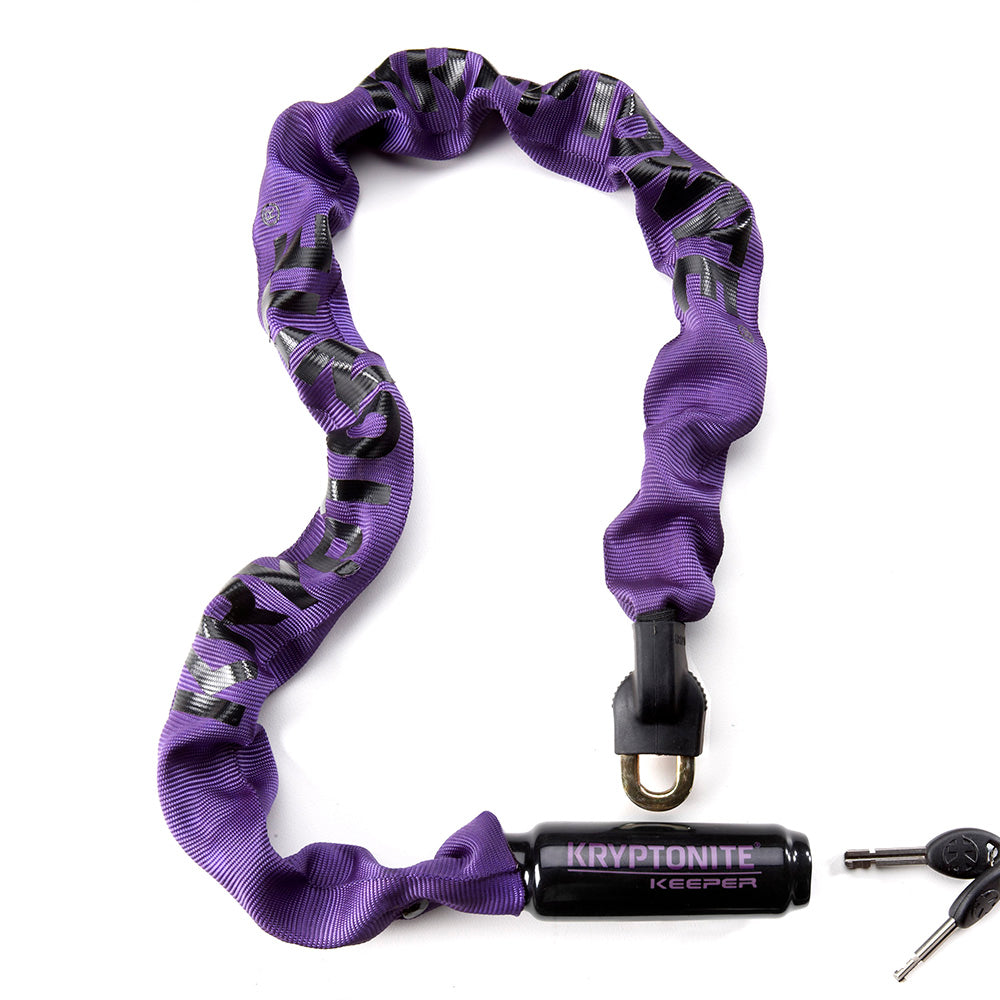 Kryptonite Keeper 785 Integrated Chain Lock - Purple