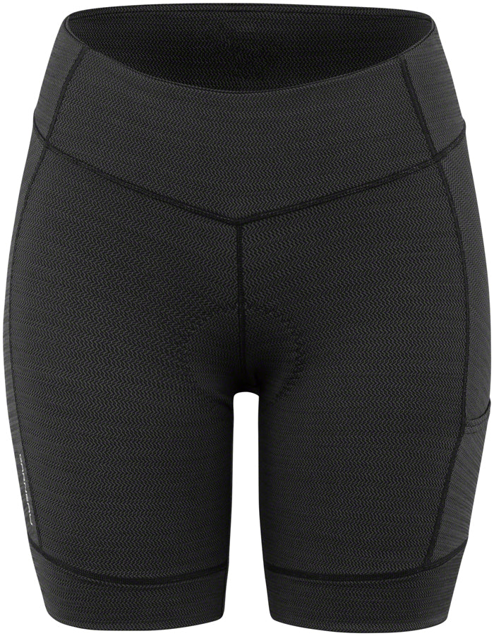 Louis Garneau Fit Sensor Texture 7.5 Cycling Short - Womens - Black - 2022 Black Small 