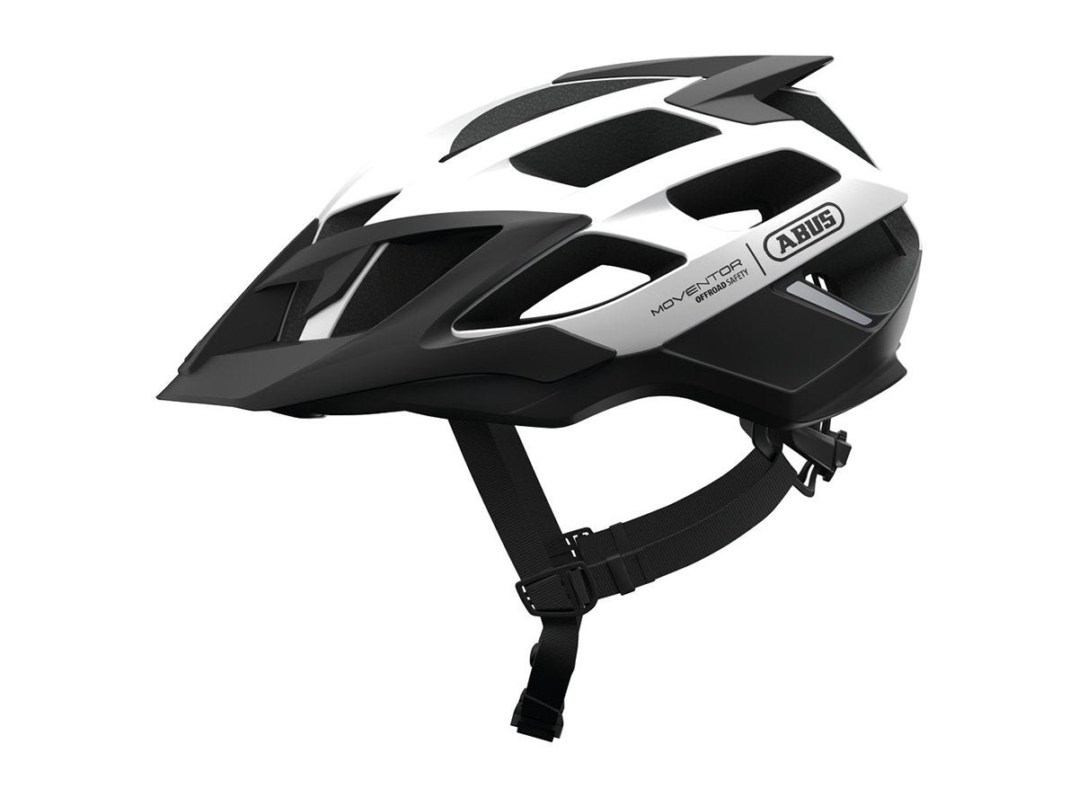 Abus Moventor MTB Helmet - Polar White Polar White Medium 