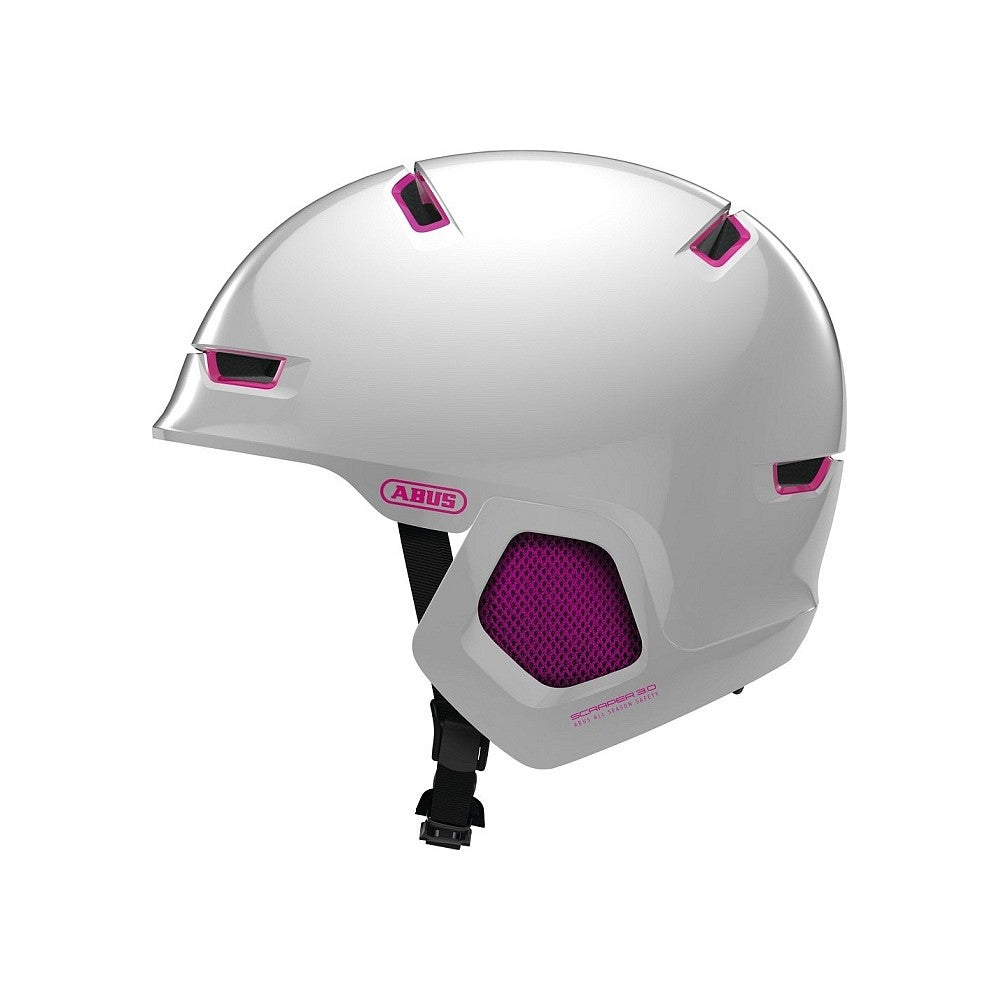 Abus Scraper Kid 3.0 Helmet - Shiny White Shiny White Small 