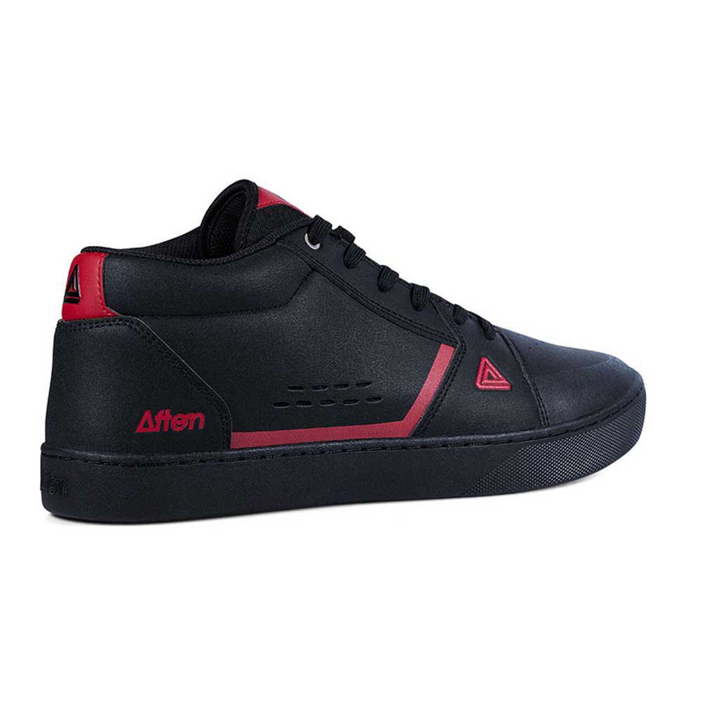 Afton Cooper Flat Pedal MTB Shoe - Black-Red