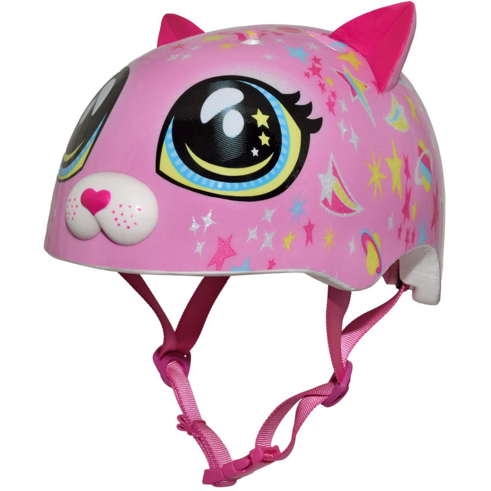 C.Preme Raskullz Toddler Safety Helmet - 3 Plus - Astro Cat-Pink Astro Cat - Pink One Size 