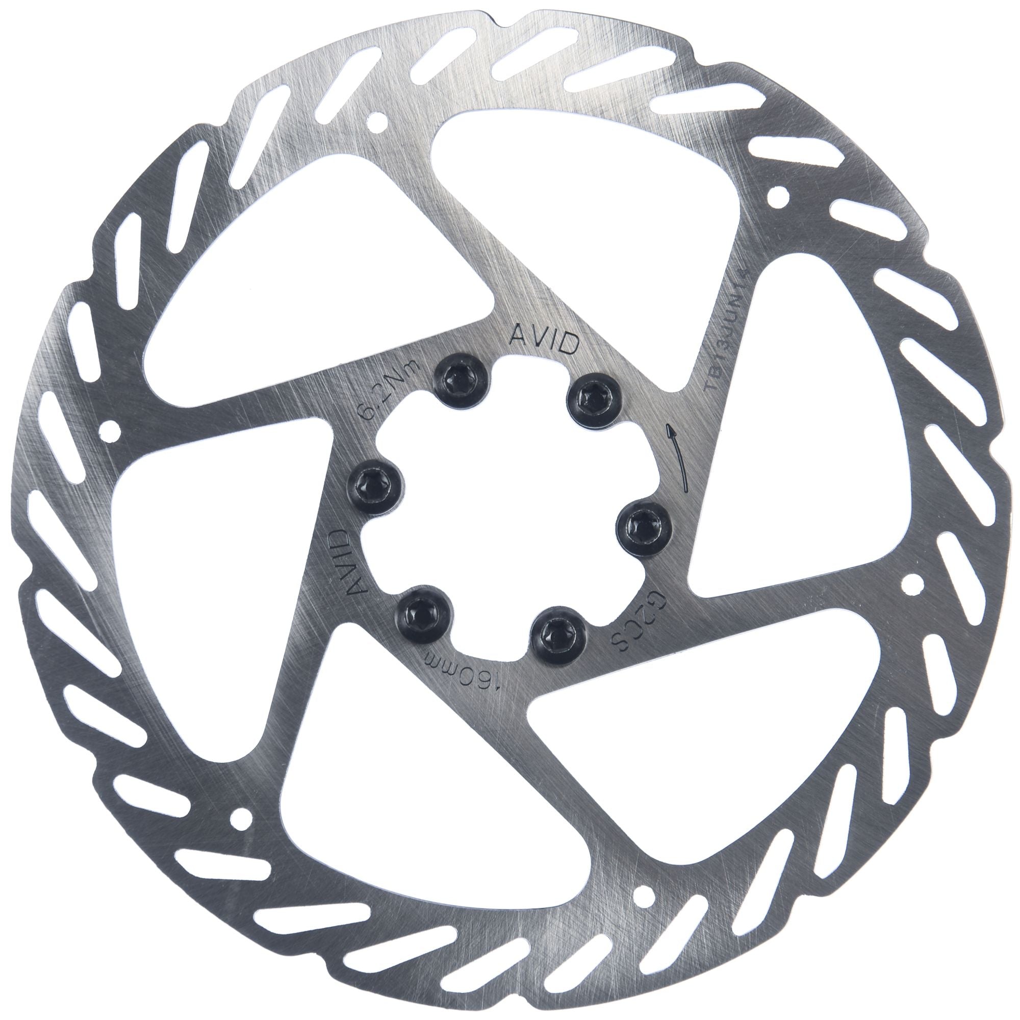 Avid g2cs deals 160mm rotor