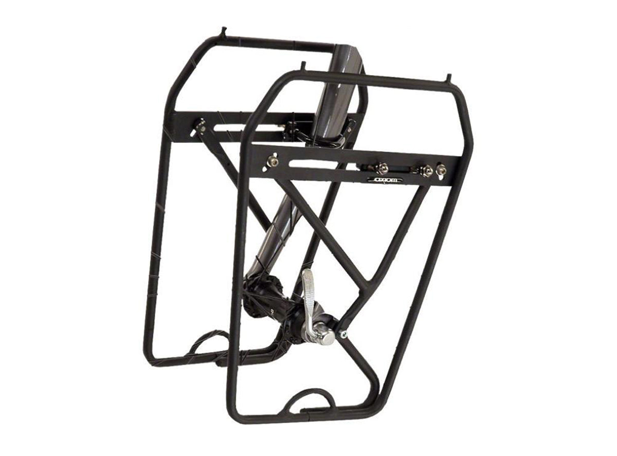 Axiom Journey DLX Lowrider Front Rack Black  