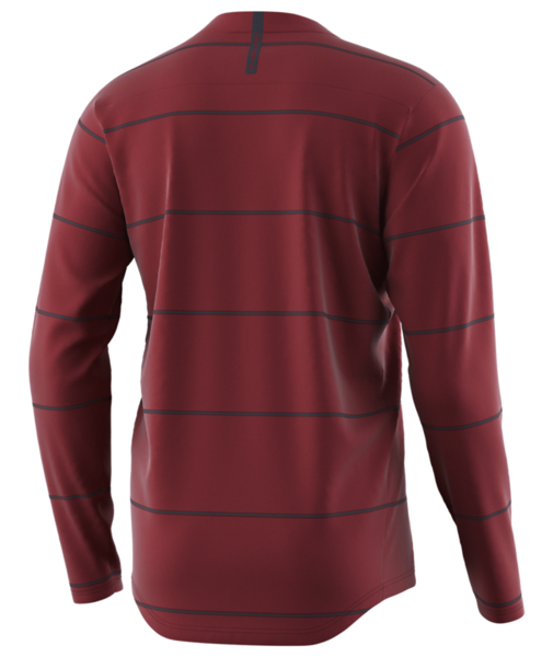 Troy Lee Designs Flowline Long Sleeve MTB Jersey - Revert - Wine