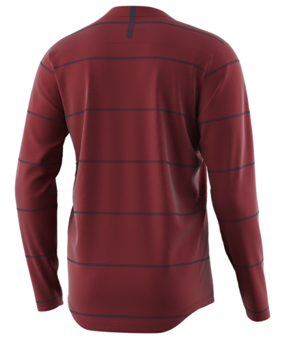 Troy Lee Designs Flowline Long Sleeve MTB Jersey - Revert - Wine
