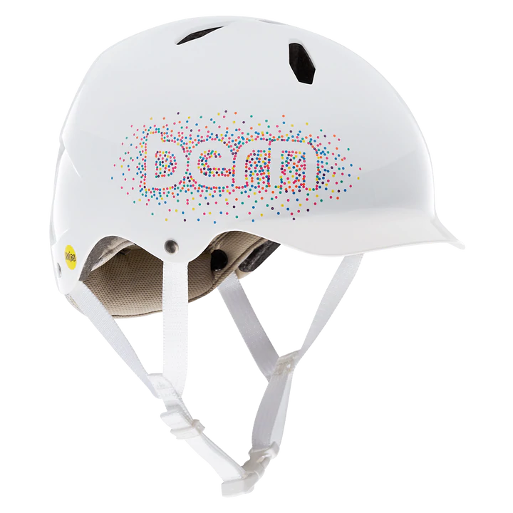 Bern Bandito EPS MIPS Helmet - Youth - Satin White Galaxy Satin White Galaxy Small/Medium 