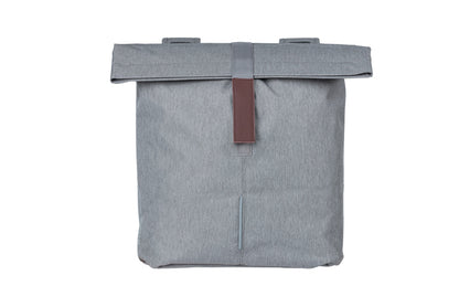 Basil City Double Pannier Bag - Gray