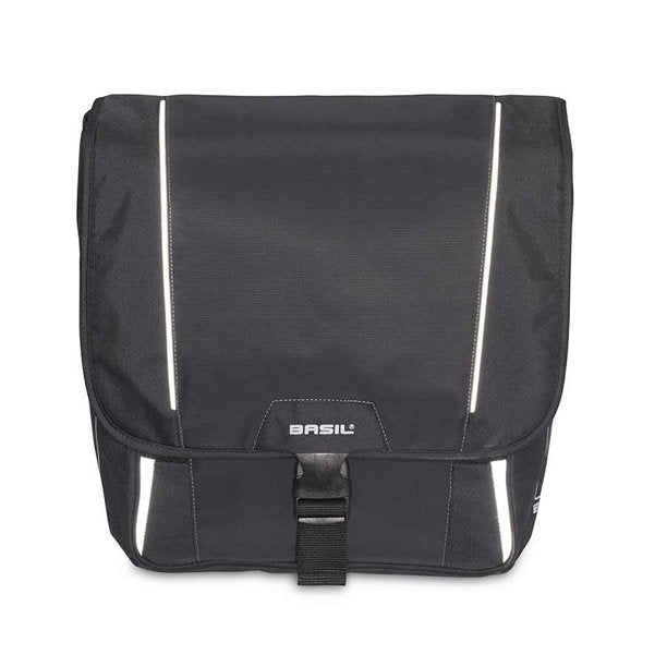 Basil Sport Double Pannier - Black