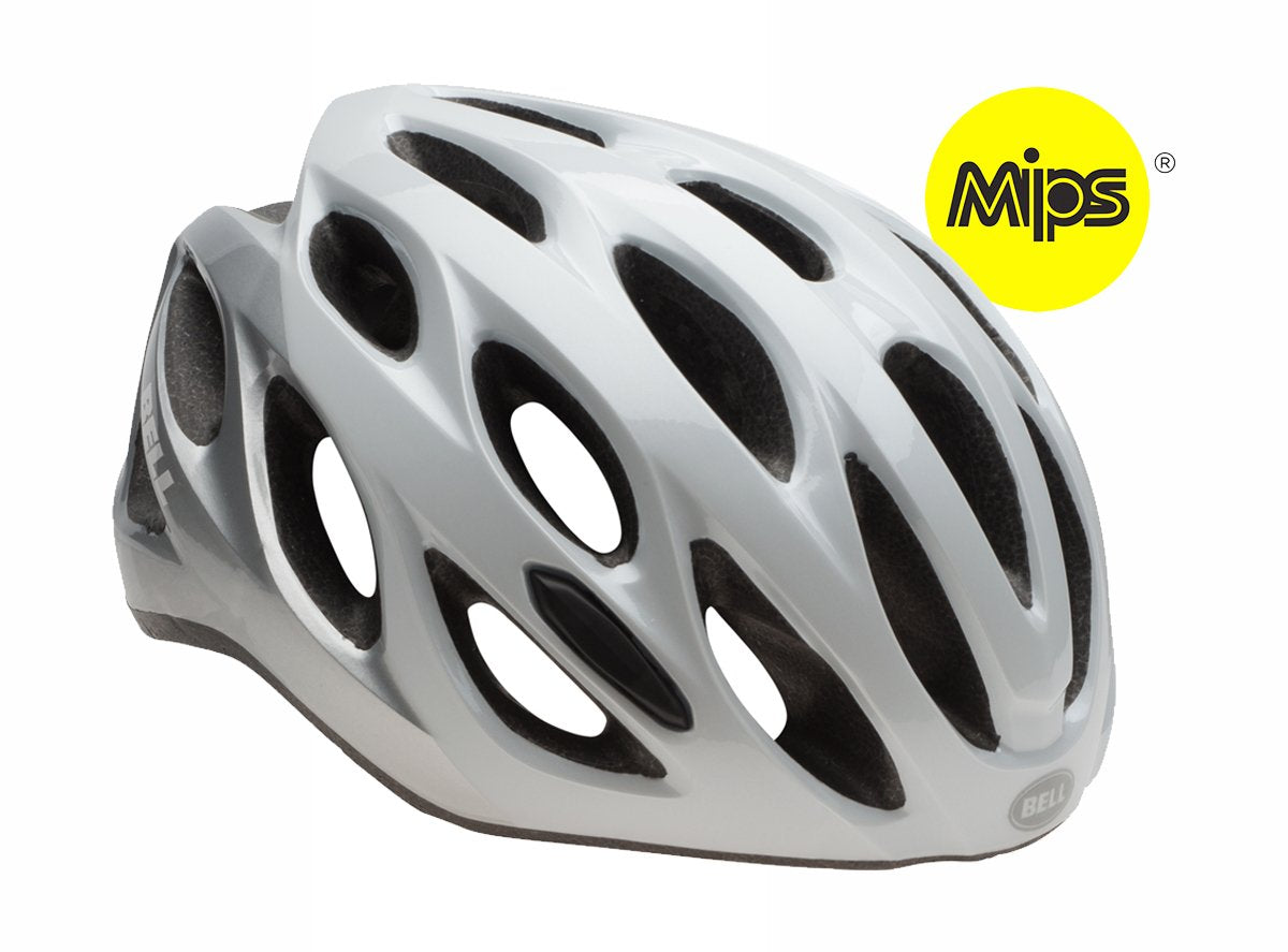 Bell Draft MIPS MTB Helmet - White-Silver White - Silver One Size 